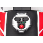 Elektrická motorka Aprilia RX - biela